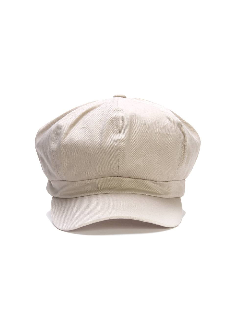 Cotton elastic newsboy best sale cap