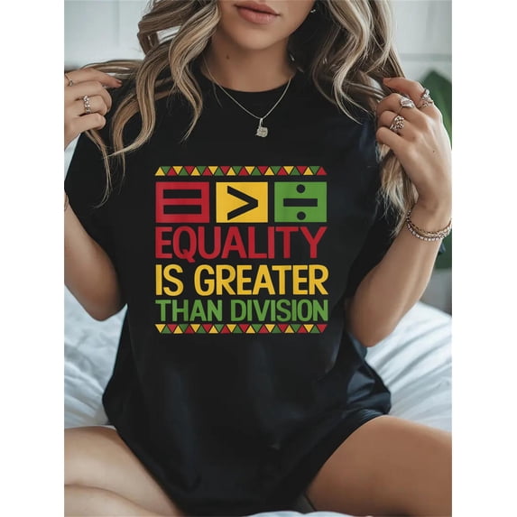 T In Math Cotton Equality is Greater Than Division Black History Month Math ...