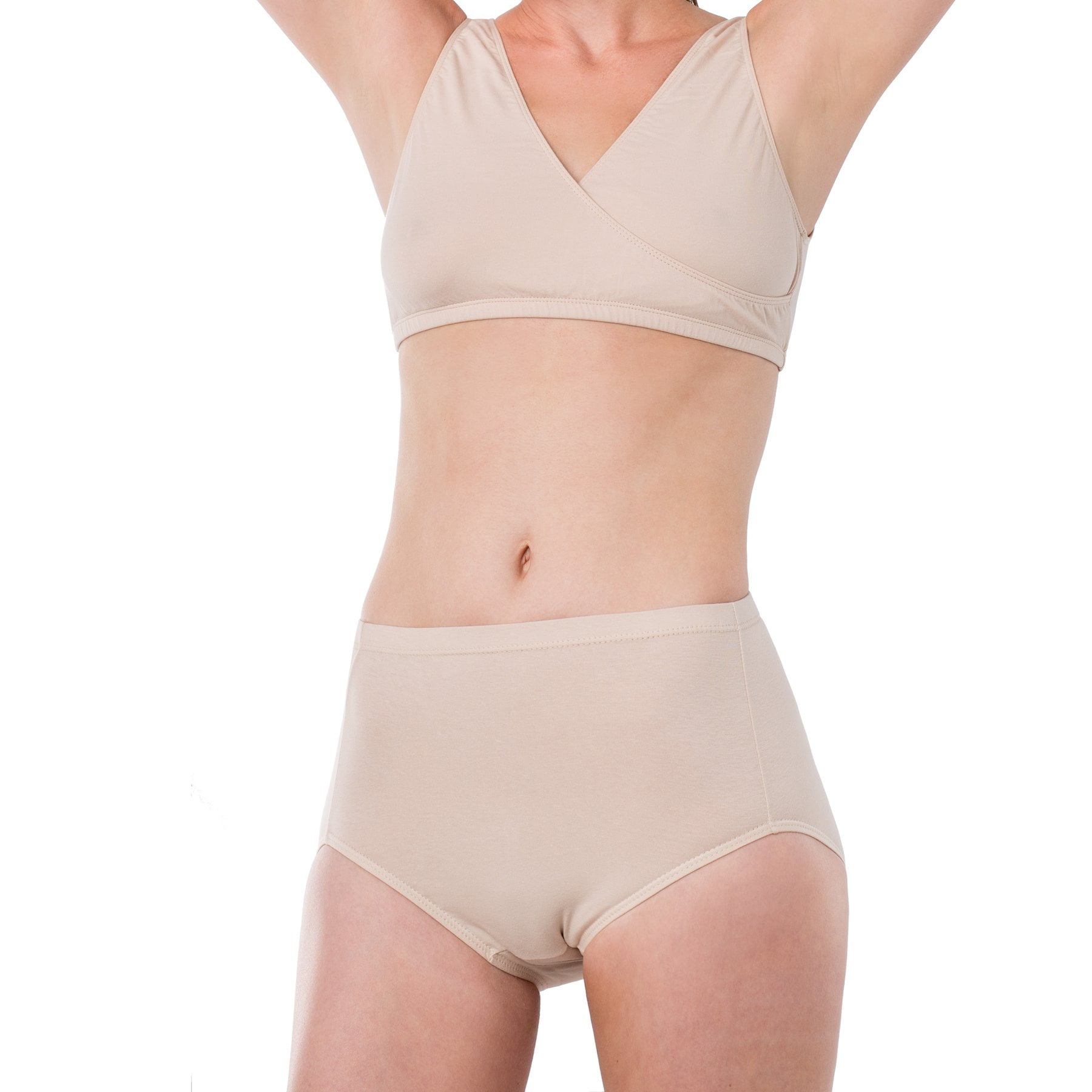 Cotton Essentials Full High Cut Brief