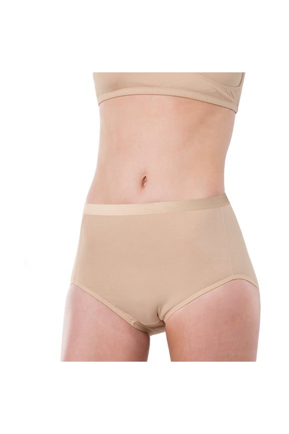 Cotton Essentials Full High Cut Brief