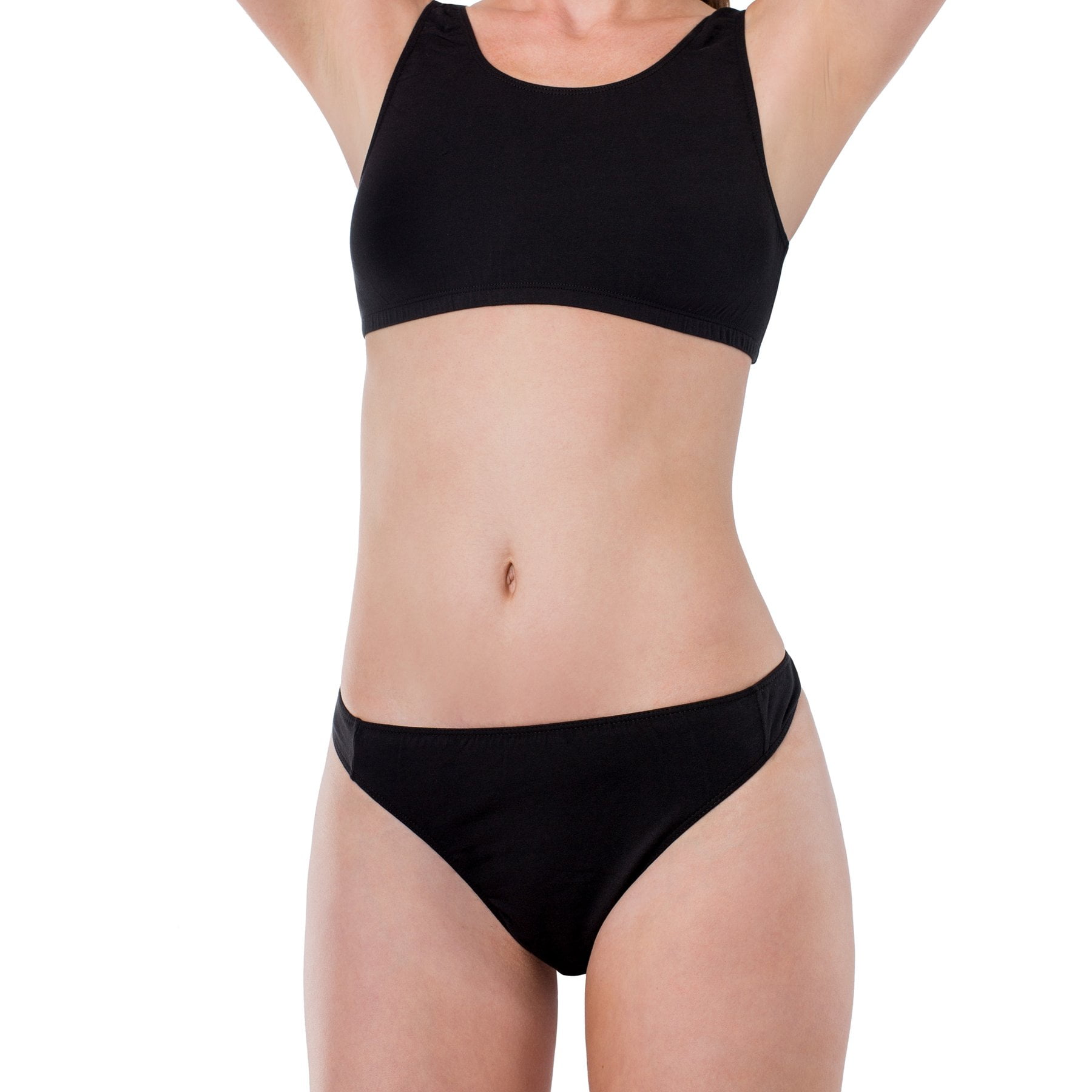 Essentials Womens Cotton High Waisted Underwear : :  Clothing, Shoes & Accessories