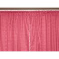thumbnail image 1 of Cotton Eyelet Window Curtains Scalloped Sides (2 Piece Set) 42" Wide Panels Coral, 1 of 1