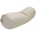 thumbnail image 1 of Cotton Fabric 6x16" Neck Roll Pillowcase - Soft Washable Sateen Weave Pillow Cover - Made in USA, Natural, 1 of 8