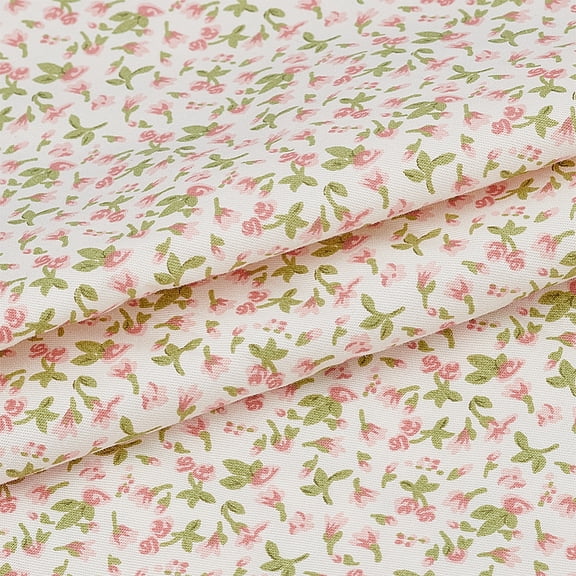 Cotton Fabric Clothing Accessories Flower Pattern Colorful 2000x1600x0.3mm