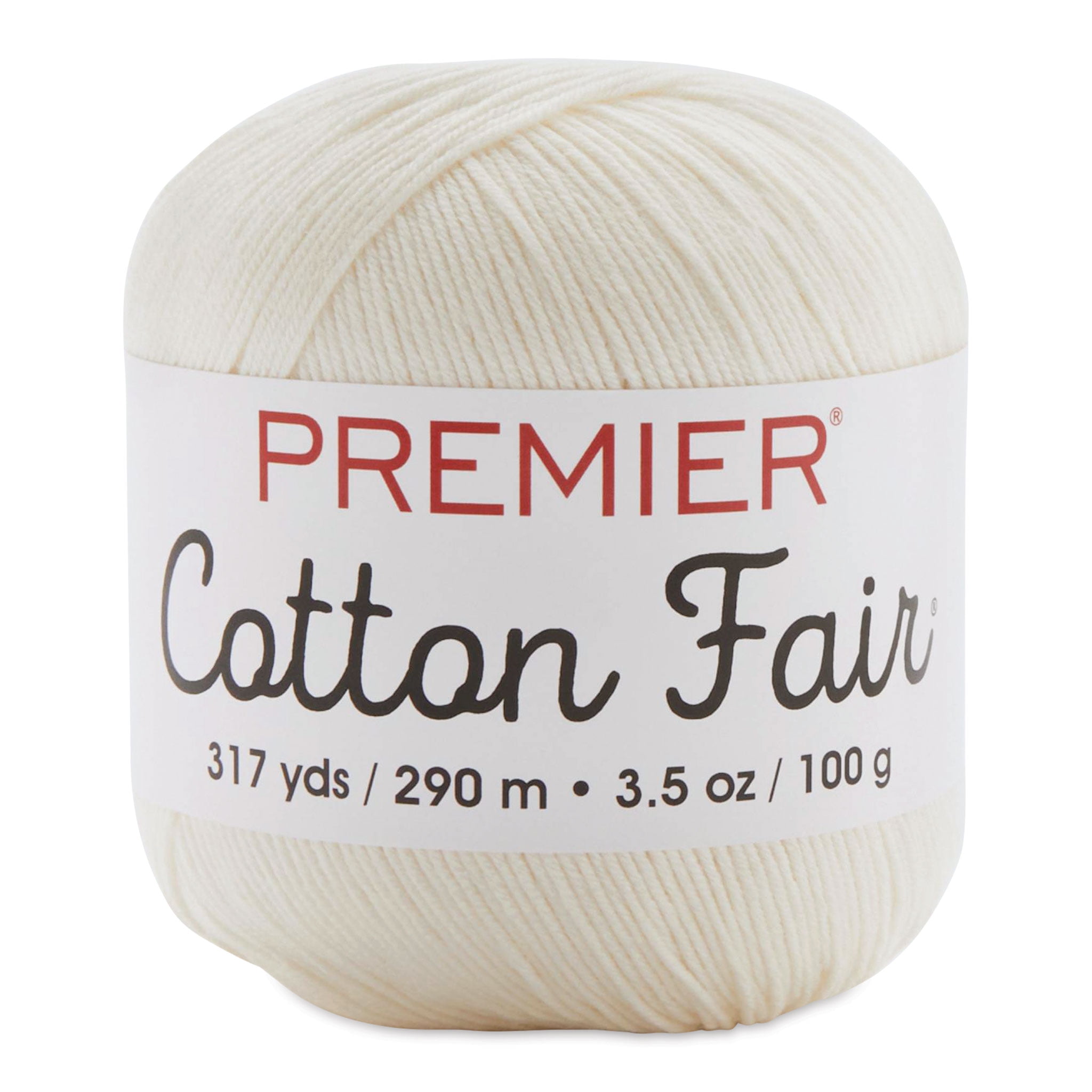 . Cotton Fair Solid Yarn Black