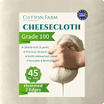thumbnail image 1 of Cotton Farm Grade 100 Cheesecloth Strainer, 180x36", 1 of 7