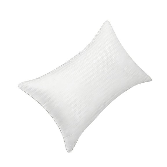 Cotton Fiber Pillow with Stripe Pattern for Sensitive Skin Protective