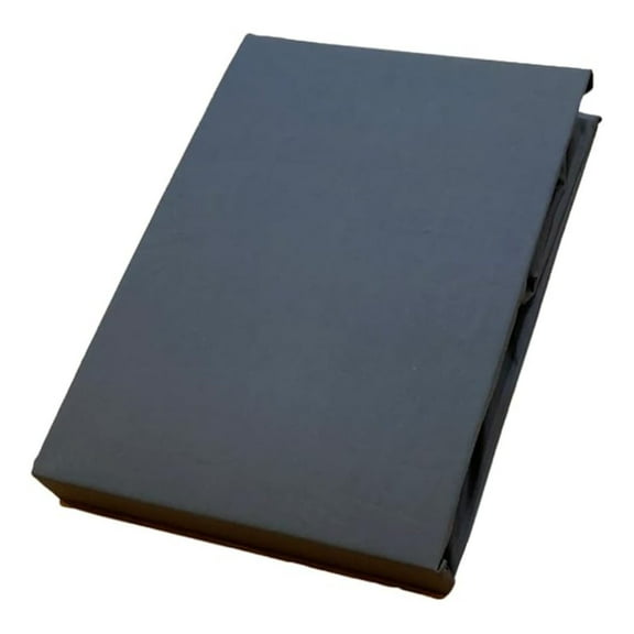 Cotton Fitted Sheet Japanese Futon Cover Full Size - Dark Gray Bed Sheet for Sofa & Mattress
