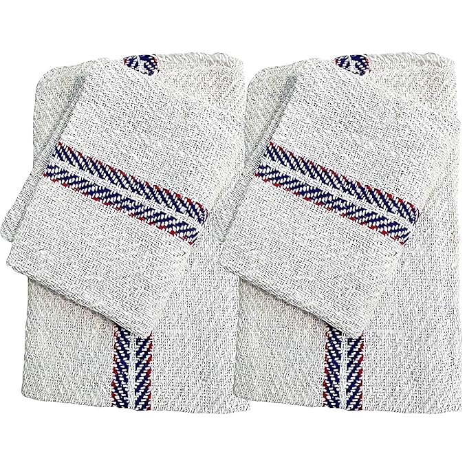 Cotton Floor Cleaning Pocha (2 Pcs) for Mopping 24 x 24 Inches, Cleaning Cloth for Dusting, Sweeping, Flooring, Tiles, Wet & Dry Places