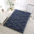 thumbnail image 1 of Cotton Futon Cover Full Size Super Soft Tatami Mattress Protector Covers Zipper Cover-AC-100x200cm, 1 of 5