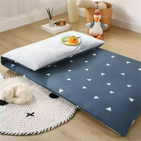 Cotton Futon Cover Full Size Super Soft Tatami Mattress Protector Covers Zipper Cover-AR-90x200cm