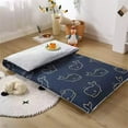 thumbnail image 1 of Cotton Futon Cover Full Size Super Soft Tatami Mattress Protector Covers Zipper Cover-AZ-135x190cm, 1 of 5