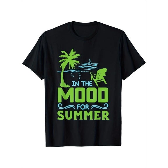 Cotton Gift For Men Women Dad Mom and Friends Regular Sizes Are S-XXXL Black 180g Fabric Weight Interesting Slang Printed T-shirt Street Fashion Round Neck Top