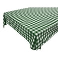 thumbnail image 1 of Cotton Gingham Checkered Tablecloth Hunter Green, 1 of 1