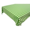 thumbnail image 1 of Cotton Gingham Checkered Tablecloth Lime Green, 1 of 1