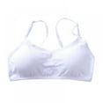 thumbnail image 1 of Cotton Girls Training Bra - Crop Cami Training Bras for Girls with Adjustable Straps. Cotton Bra Pack, 1-Pack, 1 of 2