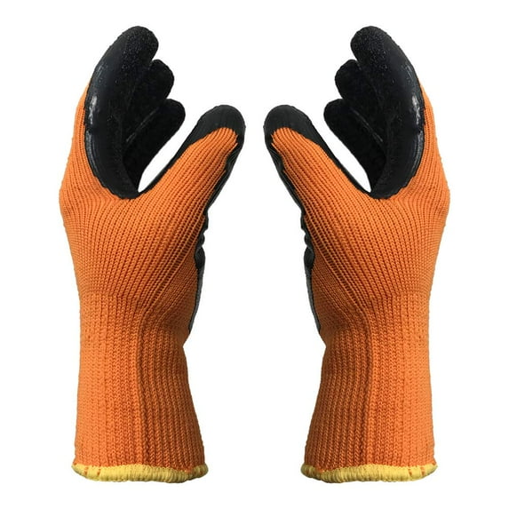 Cotton Glove heat resistant 3d sublimation heat transfer press printing 3D vacuum orange/black