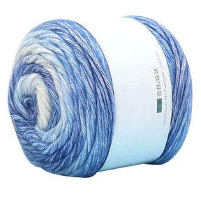 Cotton Gradient Yarn, 240m / 100g Multicolored Rainbow Soft Crochet & Knitting Yarn for Hats, Scarves, Sweaters, DIY Crafts