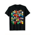 thumbnail image 1 of [Cotton Graphic T-Shirt] 100% Cotton Graphic T-Shirt | Fun Neighborhood Design with Colorful Cartoon Characters, Short Sleeve, Casual Fit, All-Season Wear, Sizes S-XXXL, 1 of 8