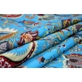 thumbnail image 1 of Cotton Hand Block Printed Fabric, Cotton Voile Fabric for Sewing,Crafting, Dressmaking, Running Natural Dye Sanganeri Indian Floral Print Fabric by The Yard Width 44 Inches, 1 of 5