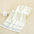 thumbnail image 1 of Cotton Hand Towels,Hand Towels for Bathroom,Face Towels for Bathroom,Face Cloths for Washing Face,Towel Thickened Soft Absorbent Plain Color Household Wash Face Gift Towel, 1 of 9