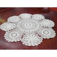 thumbnail image 1 of Cotton Handmade Crochet Lace Tablecloth Doilies Doily, 1 of 6