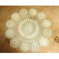 thumbnail image 1 of Cotton Handmade Crochet Round Tablecloth Doilies Lace Table Covers, 1 of 7