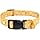 Cotton Handmade Dog Collar for Small Medium Large Dogs,Yellow Daisy with Pendant Cute Dog Collars,Ideal for Girl Dogs Boy Dogs (Small)