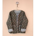 thumbnail image 1 of Cotton Handmade Kantha Jacket, Patchwork Womens Clothing Quilted Reversible Coat Kimono Indian Hand Printed Vintage Boho Vest Christmas Gift CQJ-01_S, 1 of 1