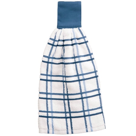 Cotton Hanging Towels - Checked