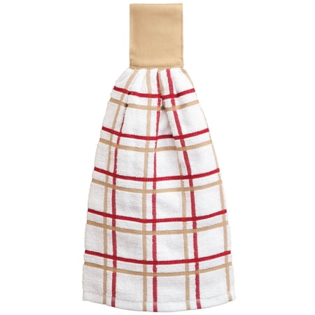 Cotton Hanging Towels - Checked