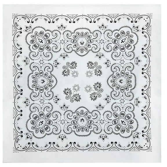 Cotton Headscarf Unisex Neckwear Handkerchief 27Inch Stylish Head Oversized Neck Scarves for Outdoor Activities