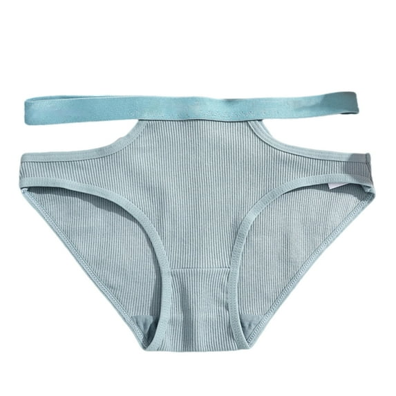Cotton Hipsters Panties for Women Low Rise Underwear Soft Ladies Underwear Letter Hollow Waistband Bikinis Panties Gift