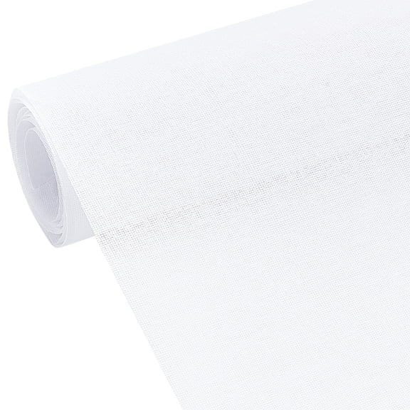 Cotton Hot Melt Adhesive Lining Fabic for DIY Sewing Accessories Materials White 113x0.01cm