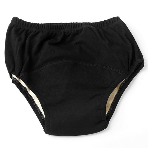 Cotton Incontinences Underwear For Adult Breathable Washable Leakproof Cloth Diaper Pant High Absorption Reusable Briefs