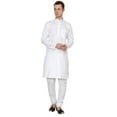 thumbnail image 1 of Cotton Indian Summer Ethnic Wear Designer Bollywood Style Kurta Pajama Pathani, 1 of 2