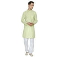 thumbnail image 1 of Cotton Indian Summer Ethnic Wear Designer Bollywood Style Kurta Pajama Pathani, 1 of 4