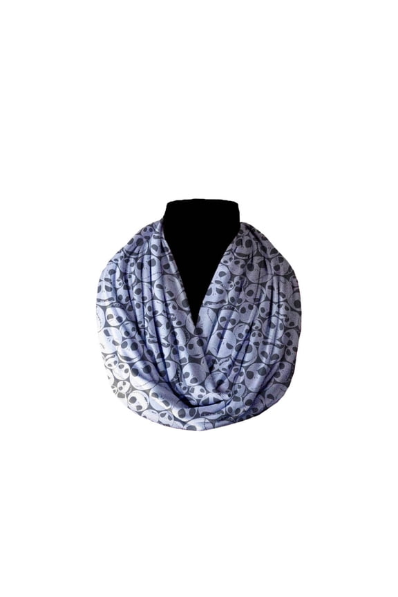 Cotton Infinity Scarf Nightmare Before Christmas