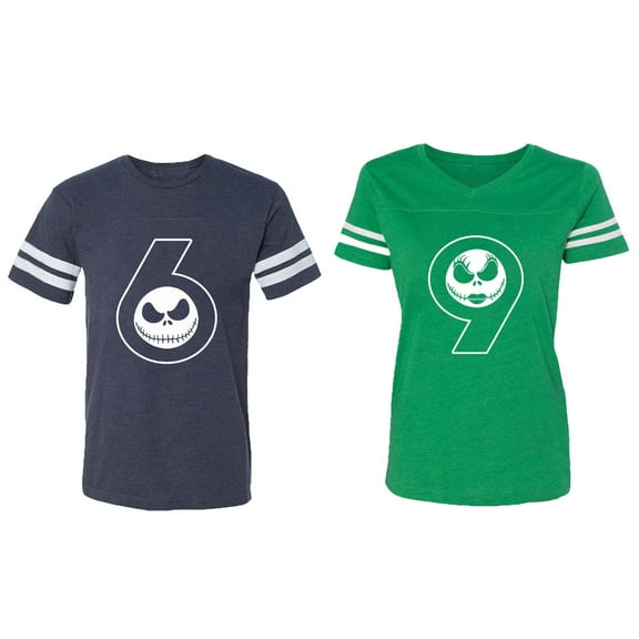 Cotton Jerseys (Men Navy / Women Green) (Men XXL / Women L)