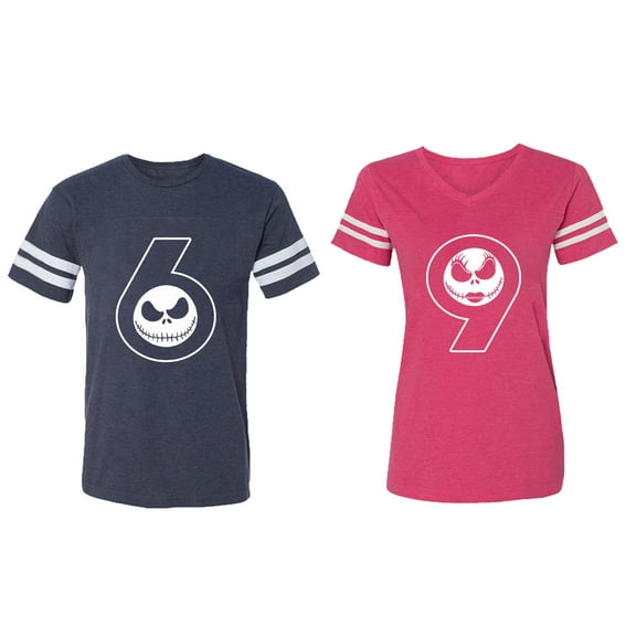 Cotton Jerseys (Men Navy / Women Pink) (Men XXL / Women L)