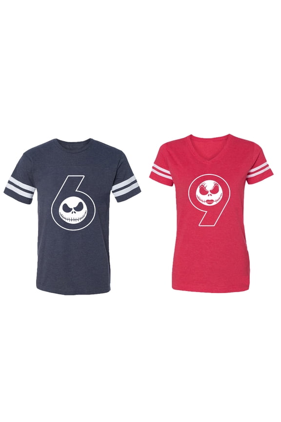 Cotton Jerseys (Men Navy / Women Red) (Men L / Women L)