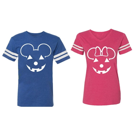 Cotton Jerseys (Men Royal / Women Pink) (Men XXL / Women M)