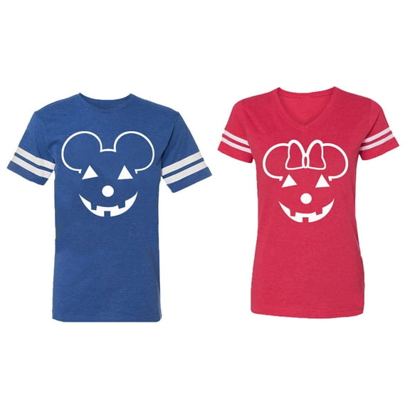 Cotton Jerseys (Men Royal / Women Red) (Men S / Women XXL)