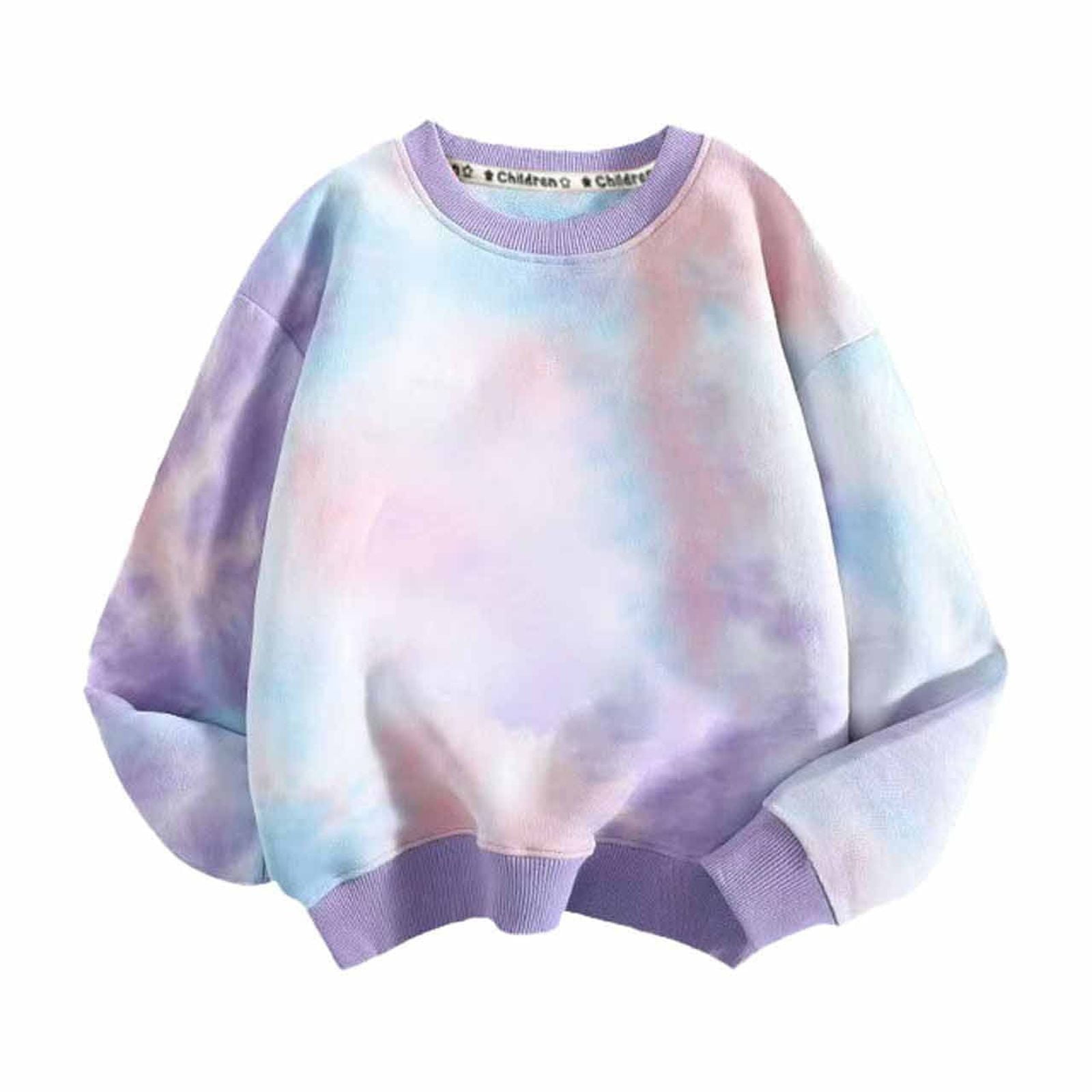 Kids Hamptons Sweatpants Tie Dye Cloud Blue