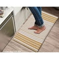 thumbnail image 1 of Cotton Kitchen Mat Cushioned Anti-Fatigue Rug, Non-Slip Mats Comfort Foam Rug for Kitchen, Office, Sink, Laundry - 18''x30'' Mustard, 1 of 5