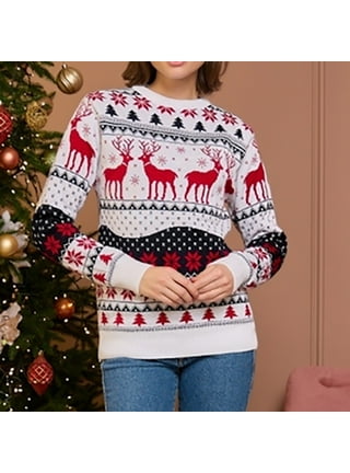 Christmas on sale sweater deer