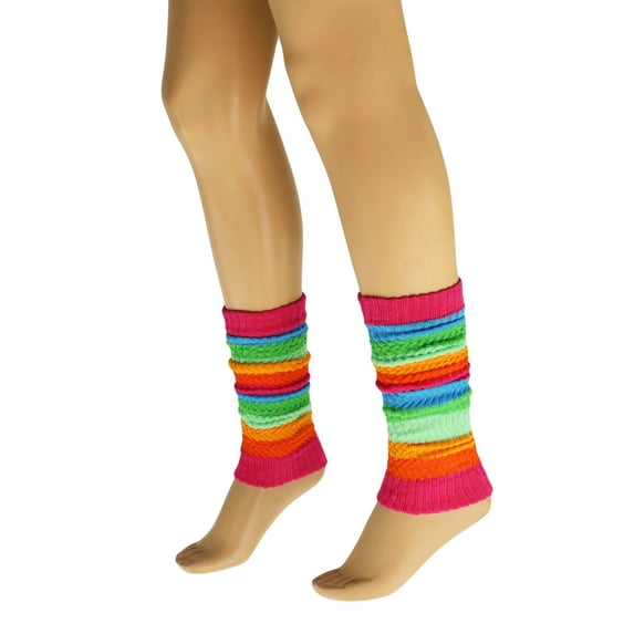 Cotton Leg Warmers for Women 1 Pair Knitted Retro - Colors 1
