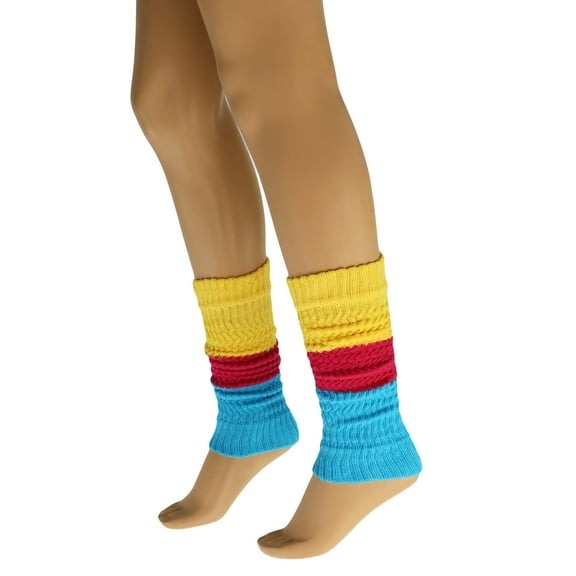 Cotton Leg Warmers for Women 1 Pair Knitted Retro - Colors 2