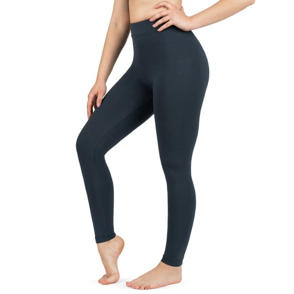 Cotton Leggings No Pockets Size 6, Height: 5'6" - 5'9" | 27" Inseam Graphite