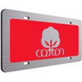 thumbnail image 1 of Cotton License Plates and Car Tags - Seal of Cotton gifts, 1 of 5